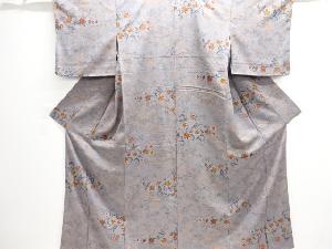 花更紗模様小紋着物